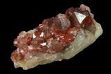 Natural Quartz Crystal Cluster with Hematite Phantoms - Morocco #137462-1